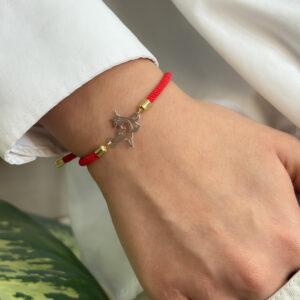 دستبند فانتزی نقره